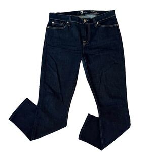 7 For All Mankind Cropped Gwenevere Skinny Jeans